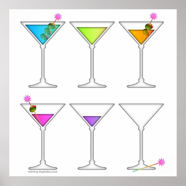 Poster, Art - MARTINIS, Going, Going, Gone Poster (Front)