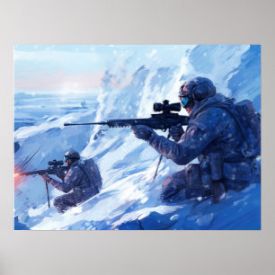 Poster Art Soldiers
