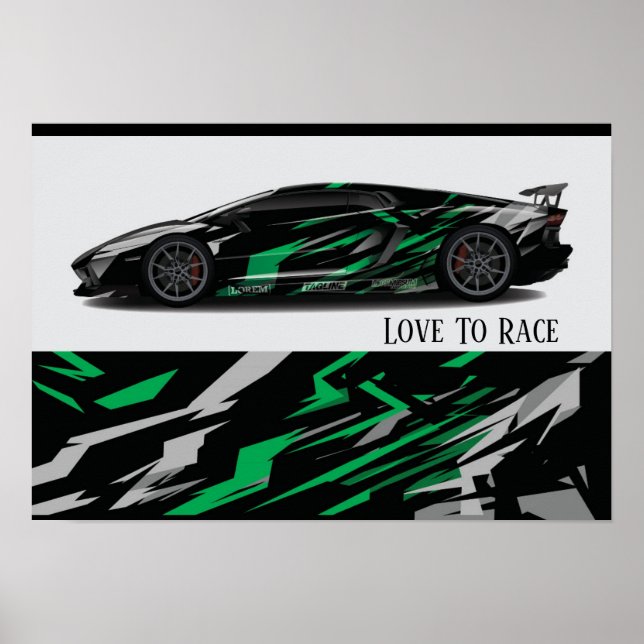 Poster Auto Racing (Front)