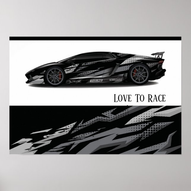 Poster Auto Racing (Front)