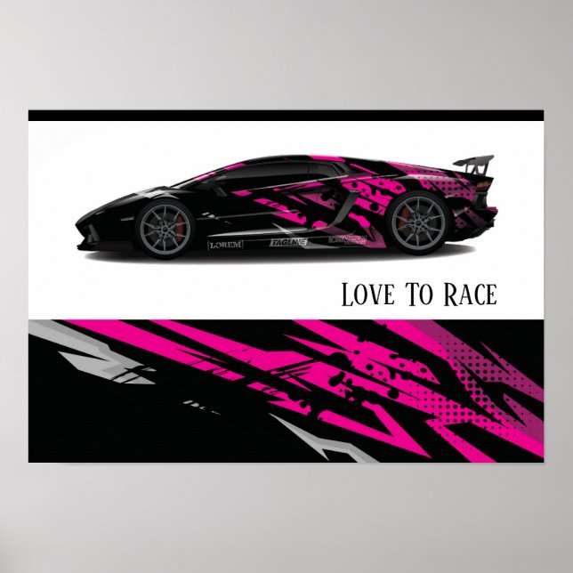 Poster Auto Racing (Front)