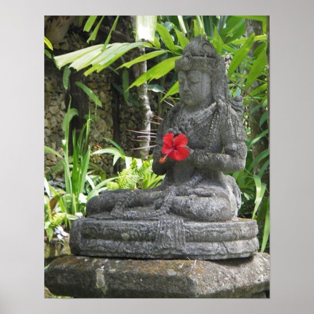 Poster: Bali Statue Poster (Front)