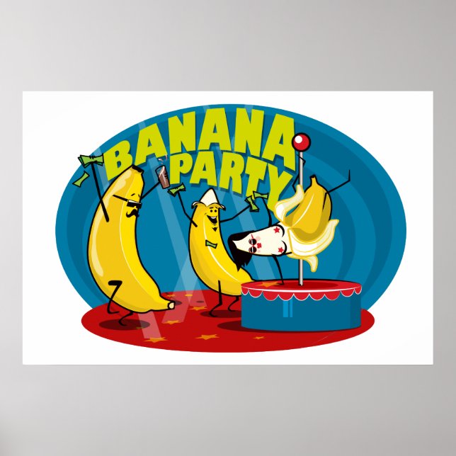 Poster Banana Party (Front)