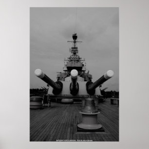 Poster BATTLESHIP NORTH CAROLINA - Photo By ...