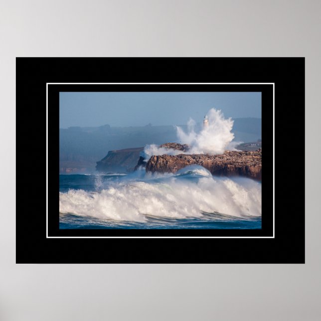 Poster Beach Scene (Front)