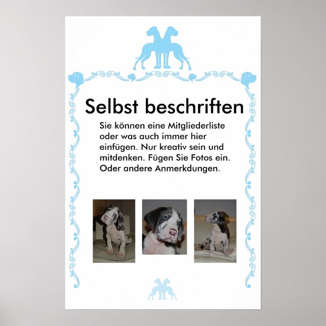 Poster Beschriftet (Front)