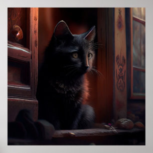 Poster Black Cat