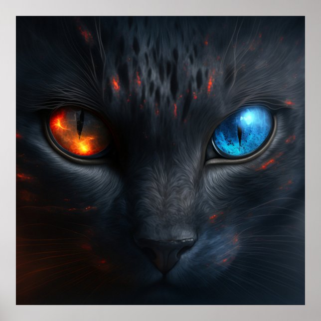 Poster Black Cat (Front)