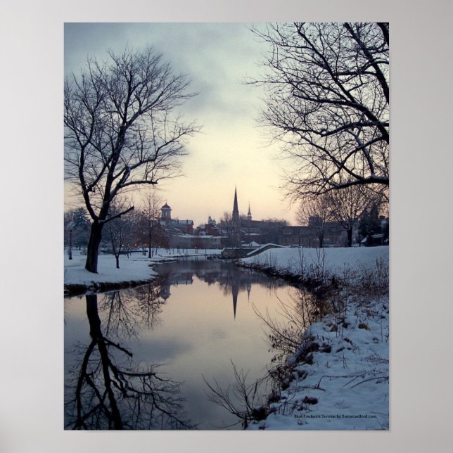 Poster - Blue Frederick Sunrise (Front)