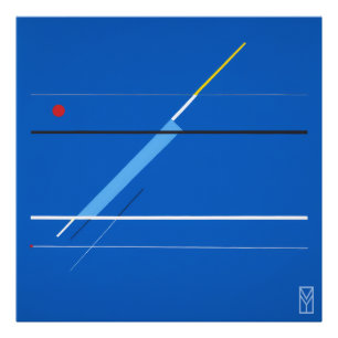 Poster Blue Screen: The Art of Kandinsky