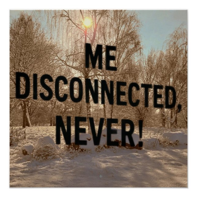 Poster brillant - Inspiring Winter Poster (Front)