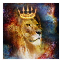 Poster Brilliant Cosmic Judah Lion