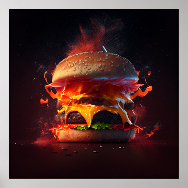 Poster Burger (Front)