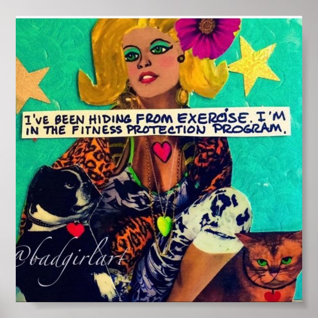 Poster by bad girl art (Front)