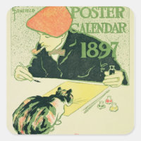 Poster Calendar, pub. by R.H. Russell & Son, 1897