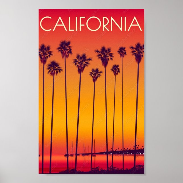 Poster - California US  (Front)