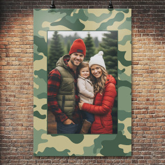 POSTER: camouflage border Poster