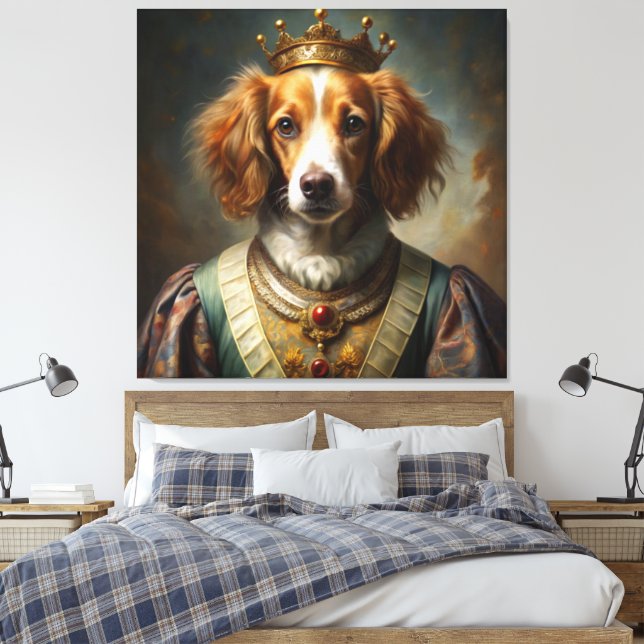 Poster Canvas Print (Insitu(Bedroom))