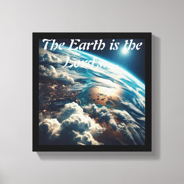 poster canvas print (Front)