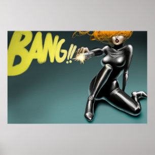 POSTER/CANVAS PRINT ·  My baby shot me down