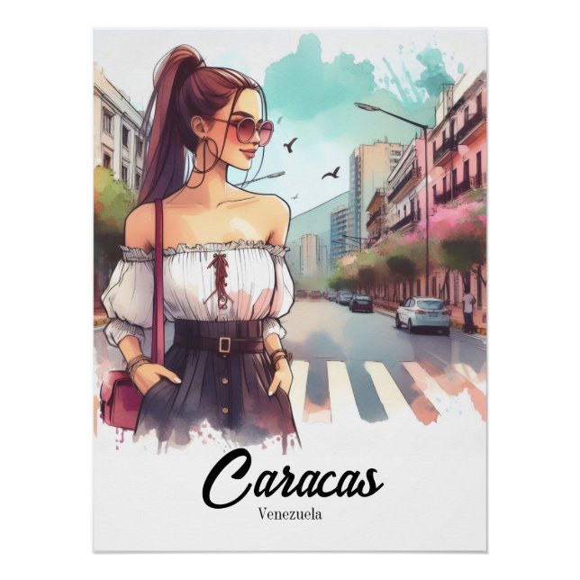 Poster Caracas (Front)