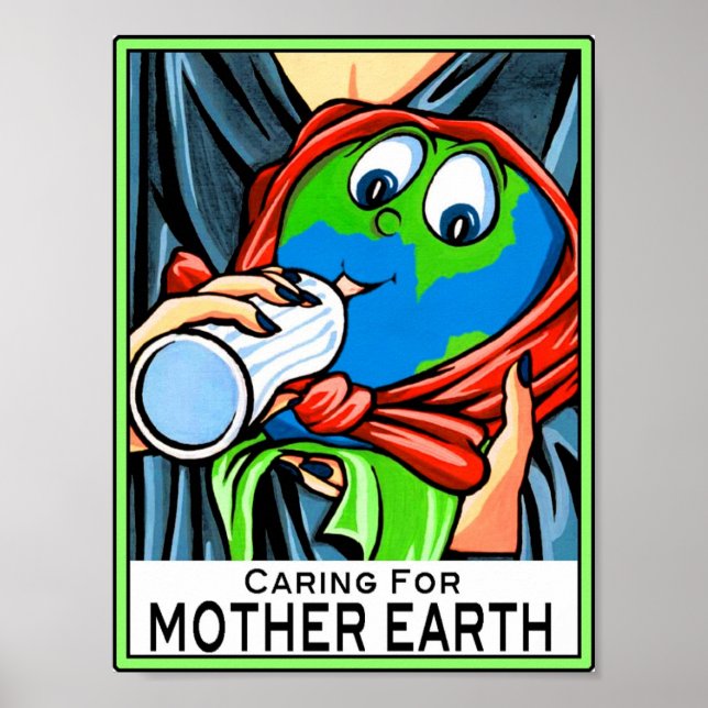 Poster:  "Caring for Mother Earth" Poster (Front)