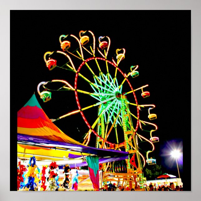 Poster-Carnival/Amusement Park Art-24 Poster (Front)