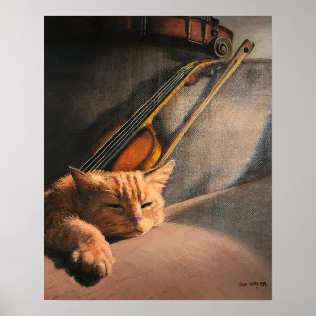 Poster “Cat and the Fiddle” 16x20 (Front)
