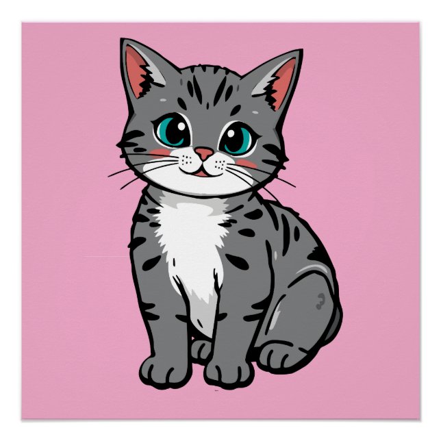 poster chat mignon  (Front)