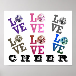 Poster-Cheer LOVE LOVE LOVE Poster