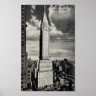 Poster - Chrysler Building, NYC