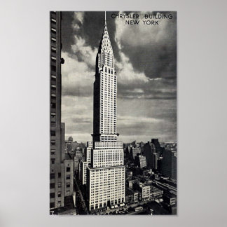 Poster - Chrysler Building, NYC