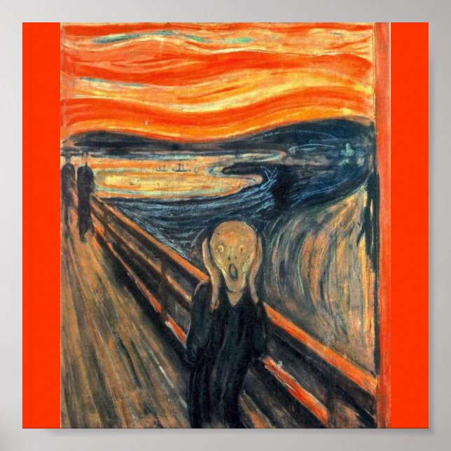 Poster-Classic Art-Munch-The Scream Poster (Front)