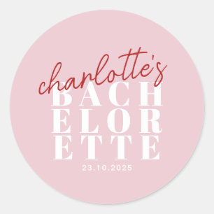 Poster Classic Round Sticker