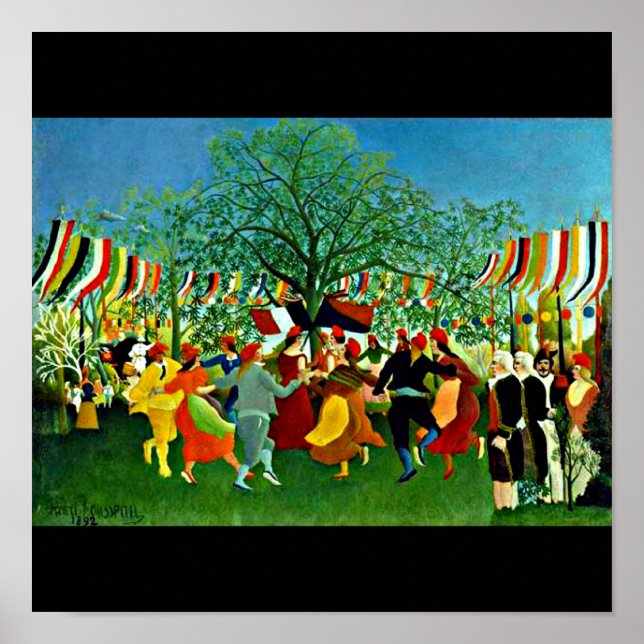 Poster-Classic/Vintage-Henri Rousseau 6 Poster (Front)