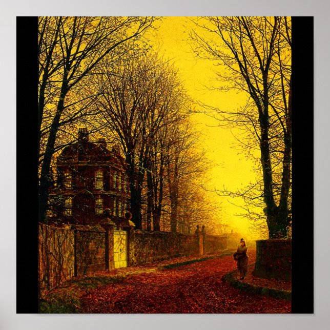 Poster-Classic/Vintage-John Atkinson Grimshaw 12 Poster (Front)