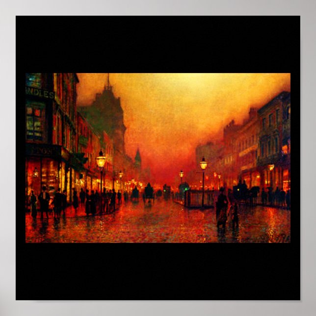 Poster-Classic/Vintage-John Atkinson Grimshaw 16 Poster (Front)