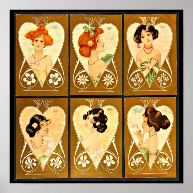 Poster-Classic/Vintage-Raphael Kirchner 23 Poster (Front)