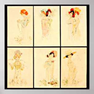 Poster-Classic/Vintage-Raphael Kirchner 30 Poster