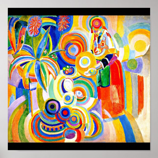 Poster-Classic/Vintage-Robert Delaunay 13 Poster (Front)