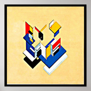 Poster-Classic Vintage-Theo Van Doesburg 20 Poster