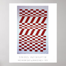 poster contemporary-style patchwork quilt poster