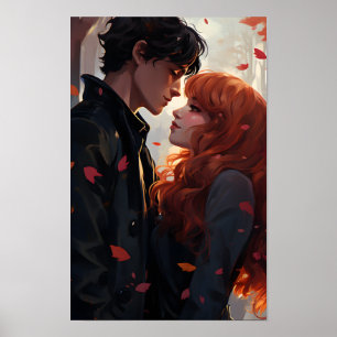 Poster - Couple Love Kiss
