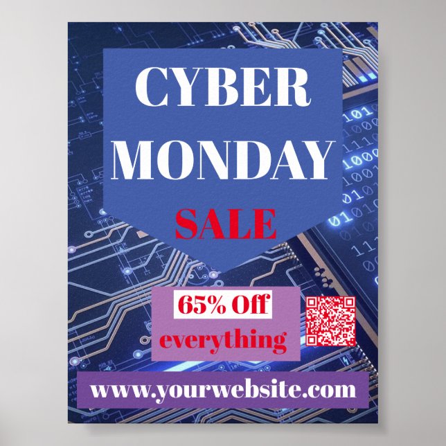 Poster - Cyber Monday Sale (Front)