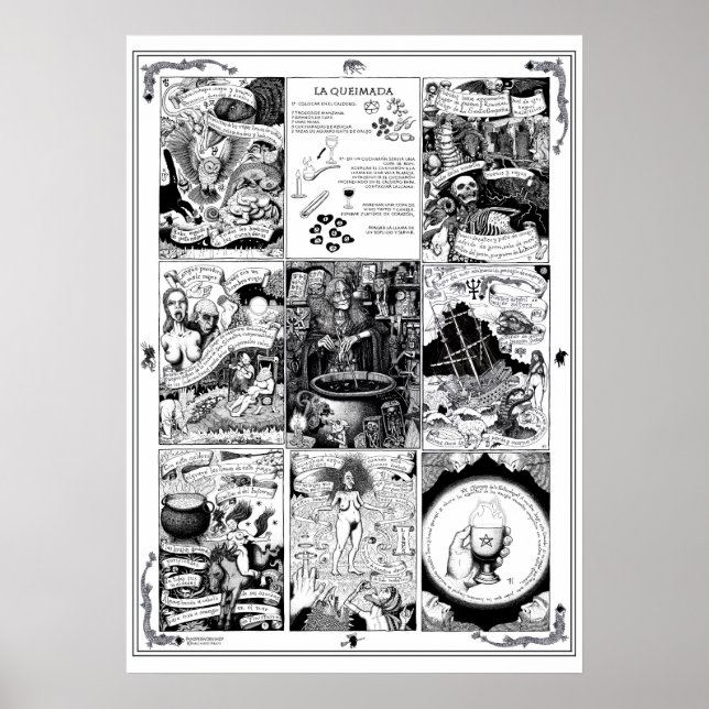 Poster del Conjuro de la Queimada (Front)