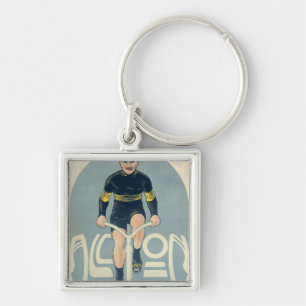 Poster depicting Francois Faber Key Ring