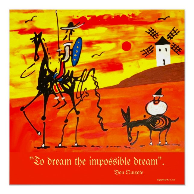 Poster Don Quixote (Front)