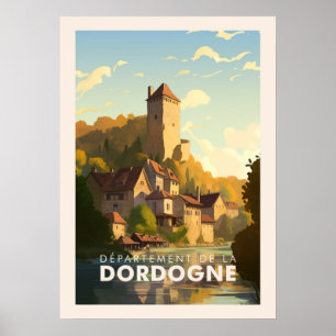 Poster - Dordogne Department - 24