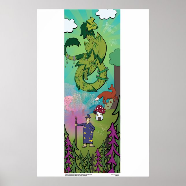 Poster - Dragons in the Forest (Front)