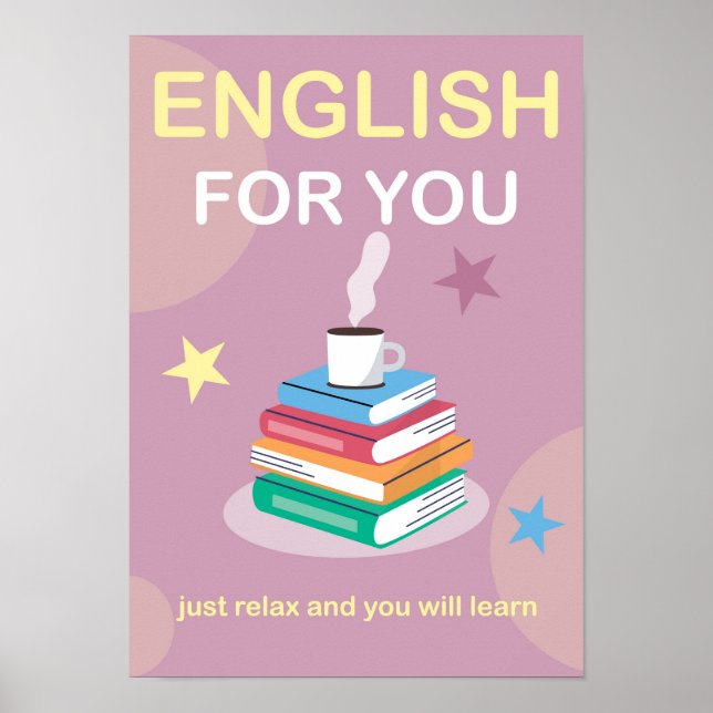 Poster English for You  (Front)